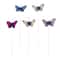 12 Packs: 10 ct. (120 total) 2.5" Blue & Purple Feather Butterflies by Ashland®